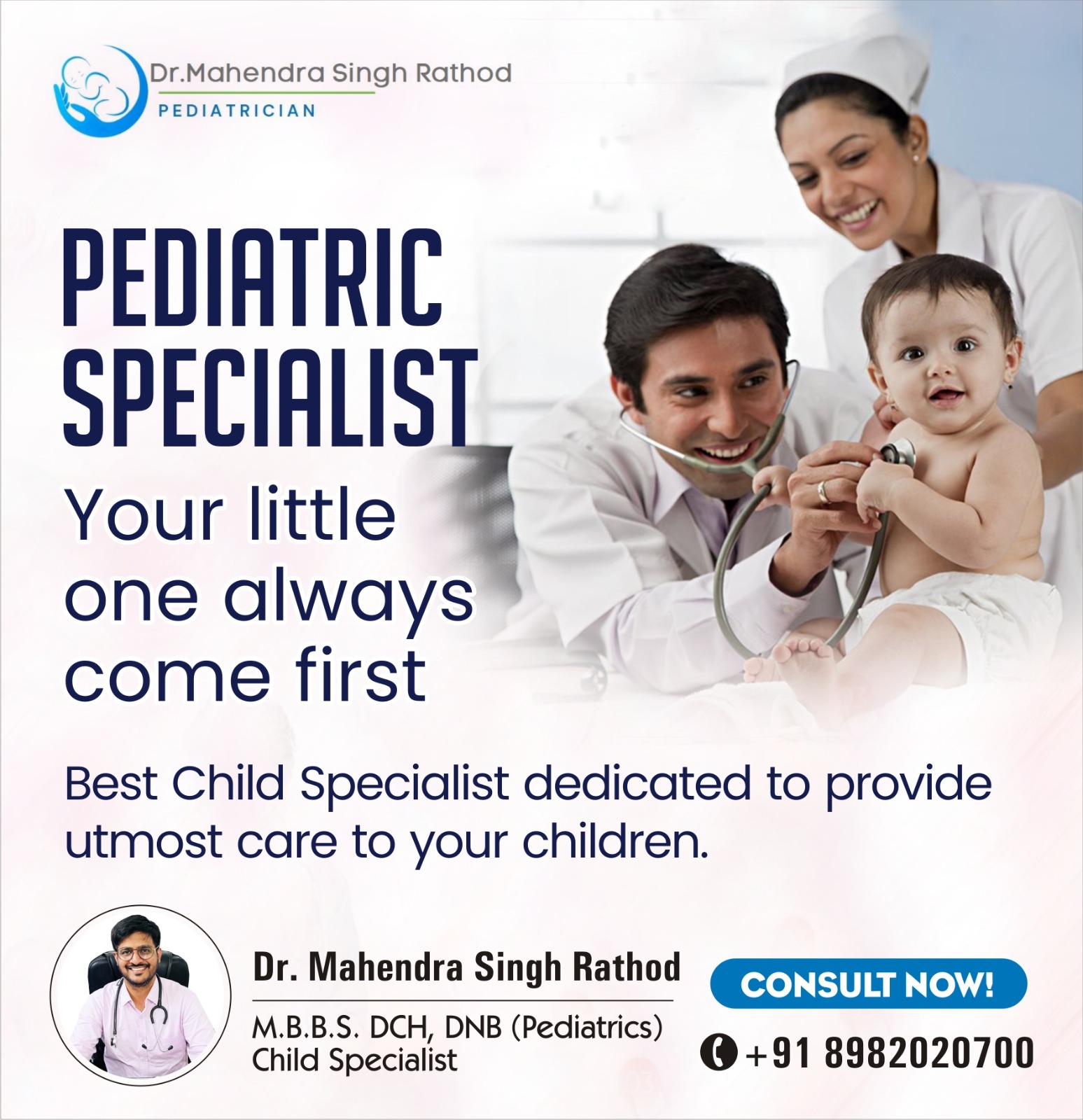 Best Doctor For Child Immunization In Indore
